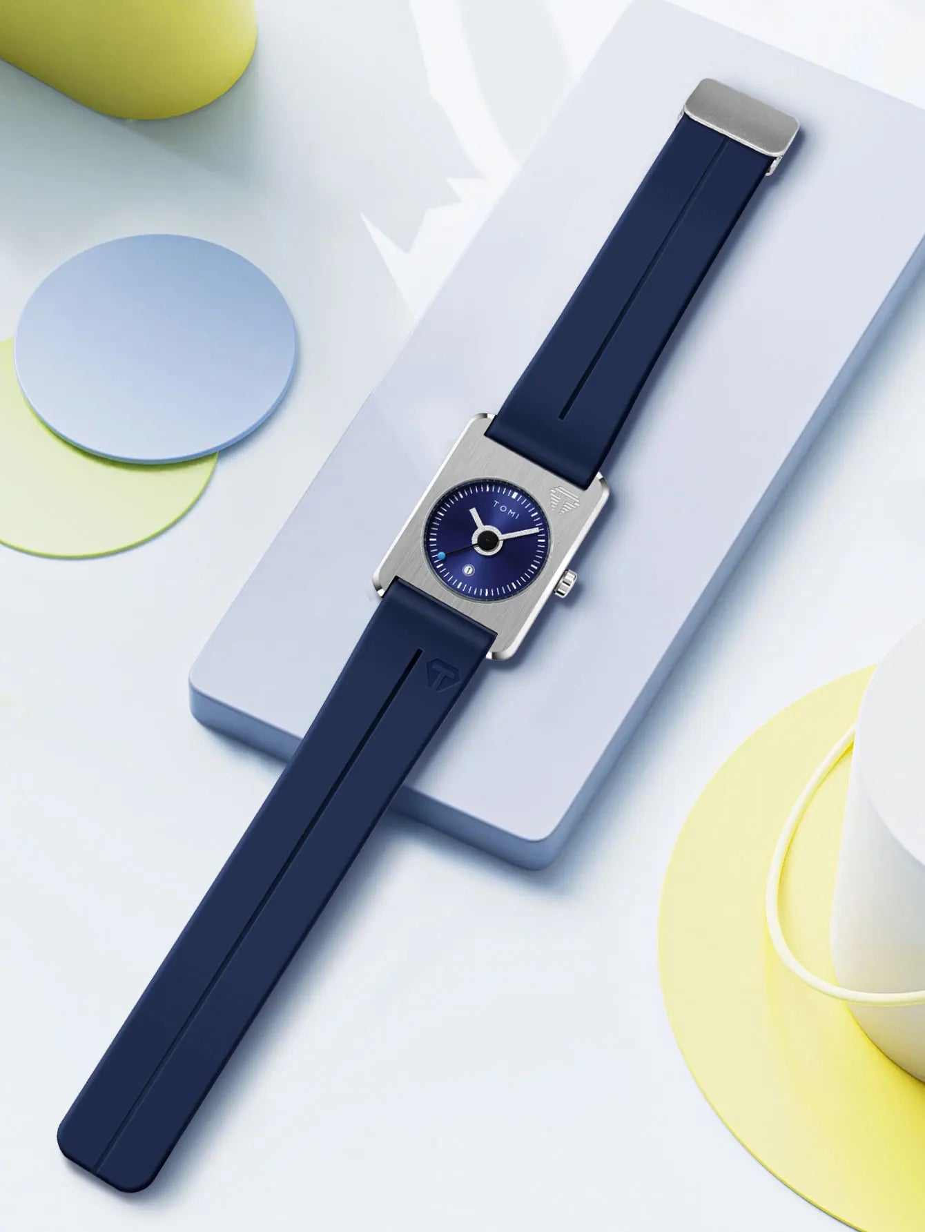 HUGO - Men's fashion watches quartz watches square small dial wrist watches magnetic buckle watches simple leisure watches