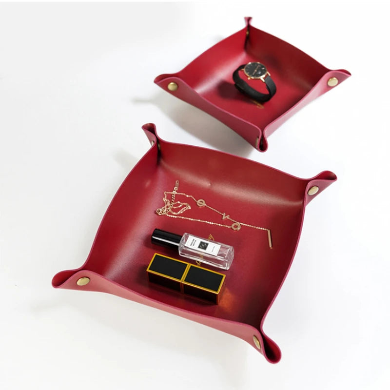 Nordic Leather Desk Tray
