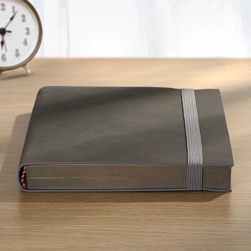Twain Sheepskin Journal, 256 Pages Sheepskin A5 Notebook Notepad Diary Business Journal Planner Agenda Organizer Note Book Office School Supplies