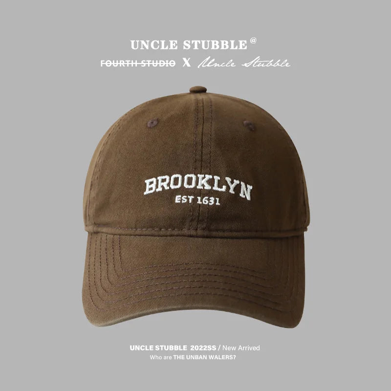 JK Korean Letters Embroidered Baseball Cap For Men Women Hip Hop Dad Trucker Visors Hat Casual Sports Running Cap Streetwear
