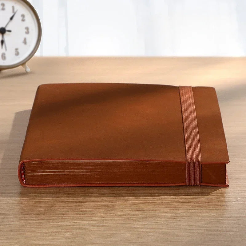 Twain Sheepskin Journal, 256 Pages Sheepskin A5 Notebook Notepad Diary Business Journal Planner Agenda Organizer Note Book Office School Supplies