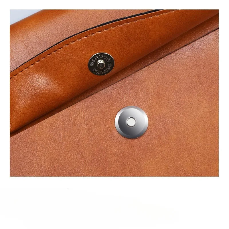 Lekkie Leather Double-Layer Carry All