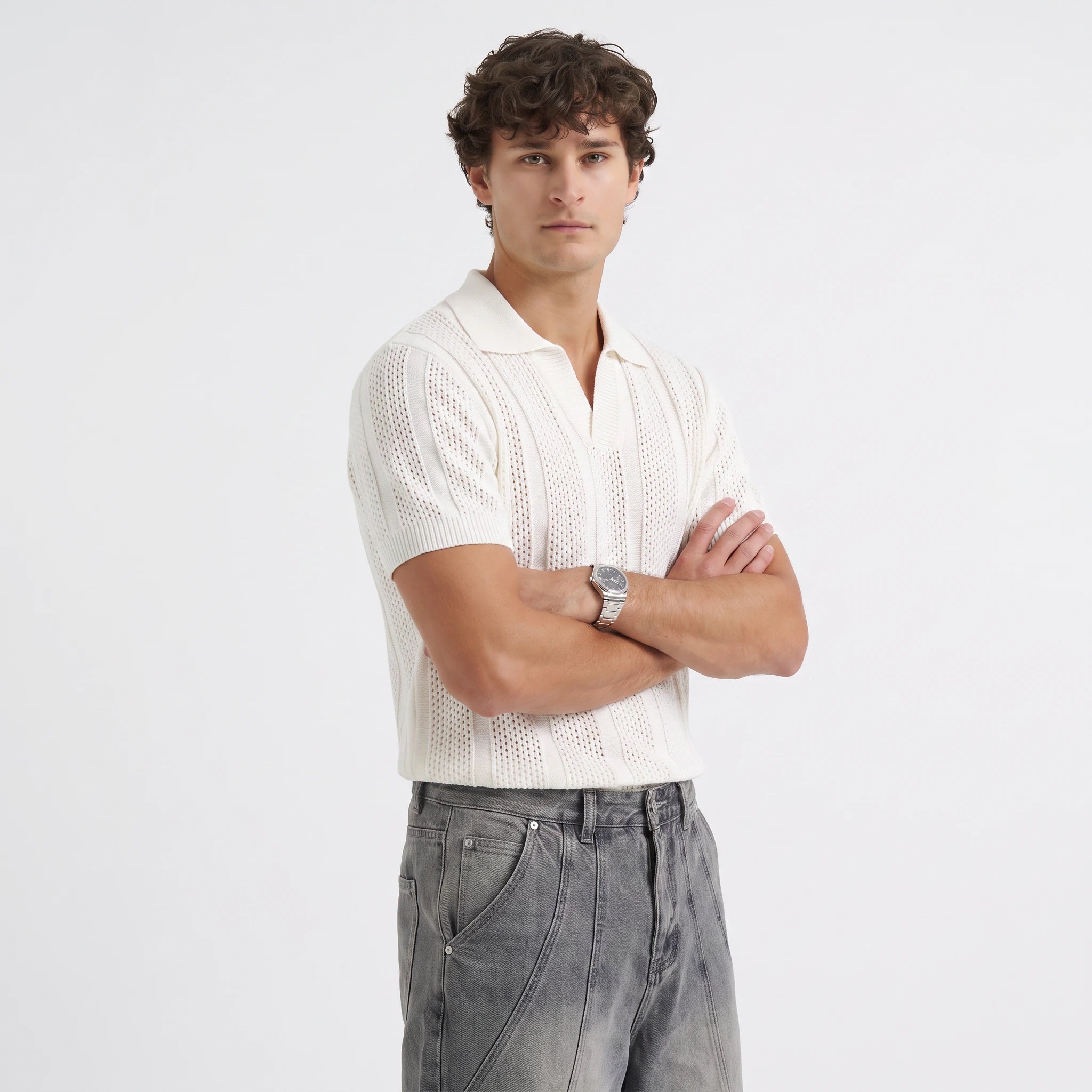 Lisbon Knitted Polo