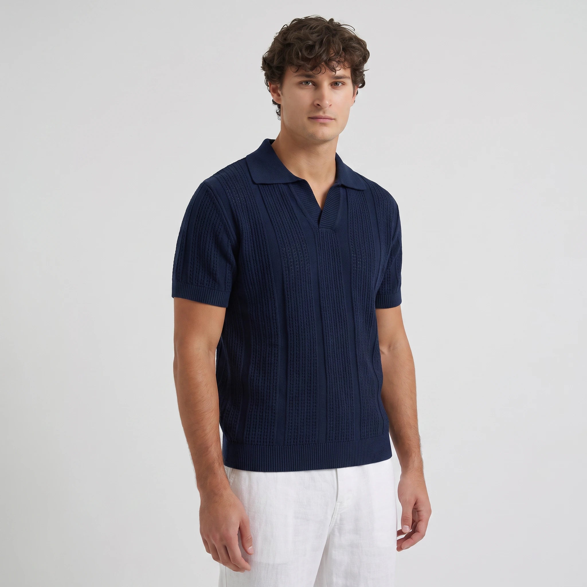 Lisbon Knitted Polo