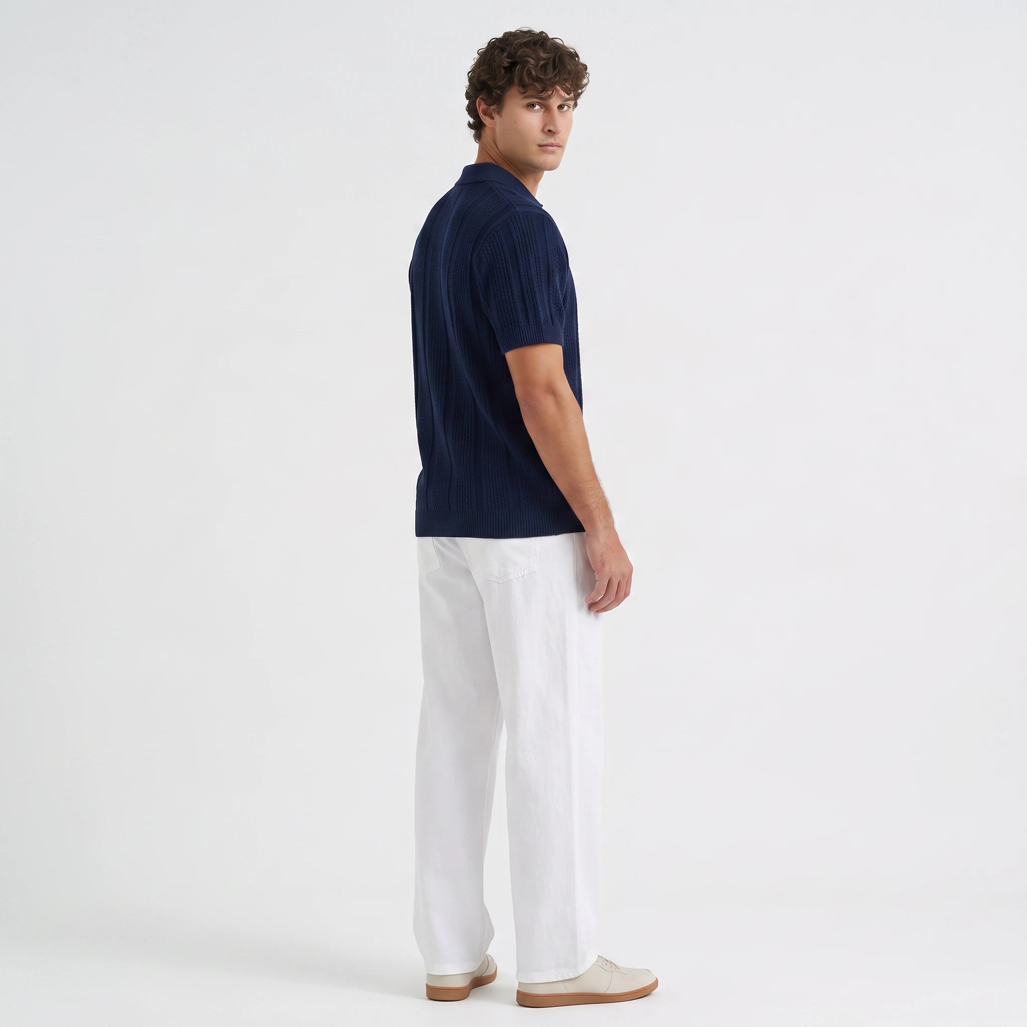Lisbon Knitted Polo