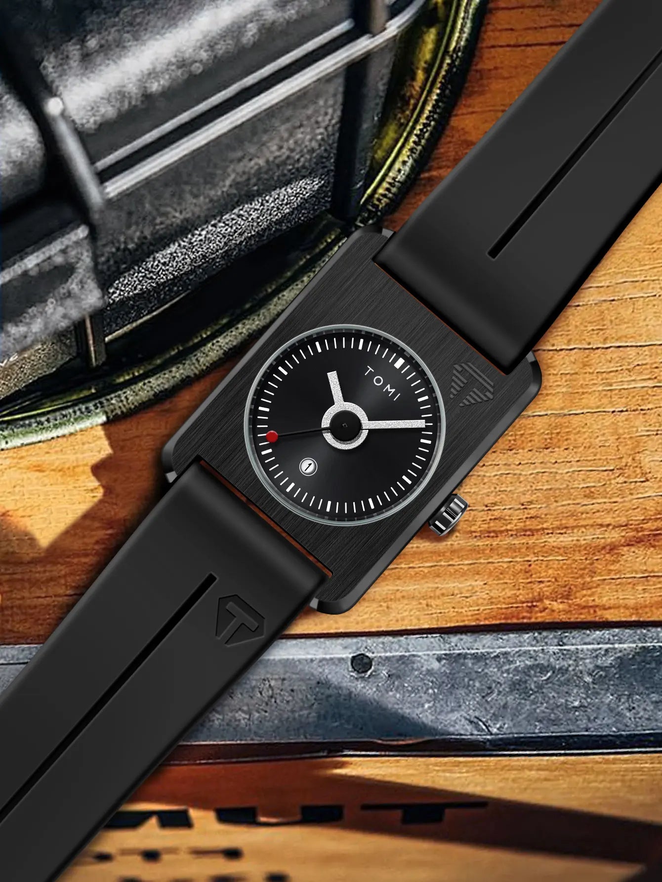 HUGO - Men's fashion watches quartz watches square small dial wrist watches magnetic buckle watches simple leisure watches