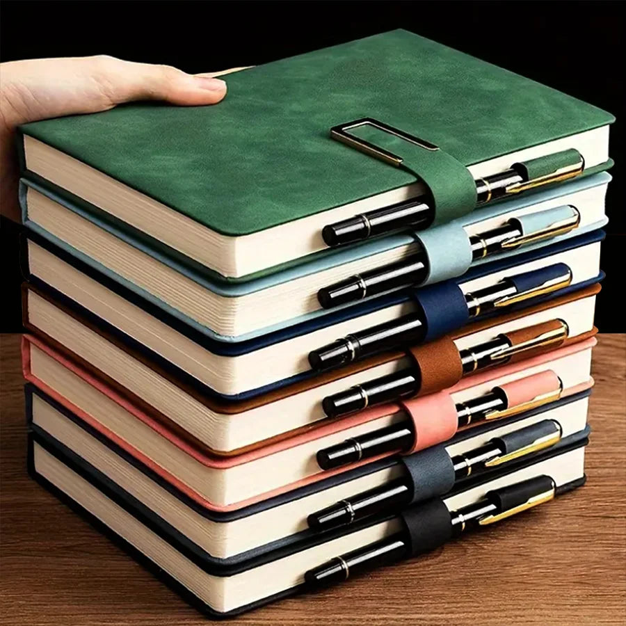 Olivier Leather Bound Diary - A5