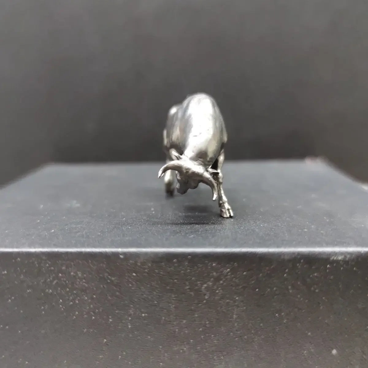 Vintage Copper Wall Street Bull - Desktop Ornament