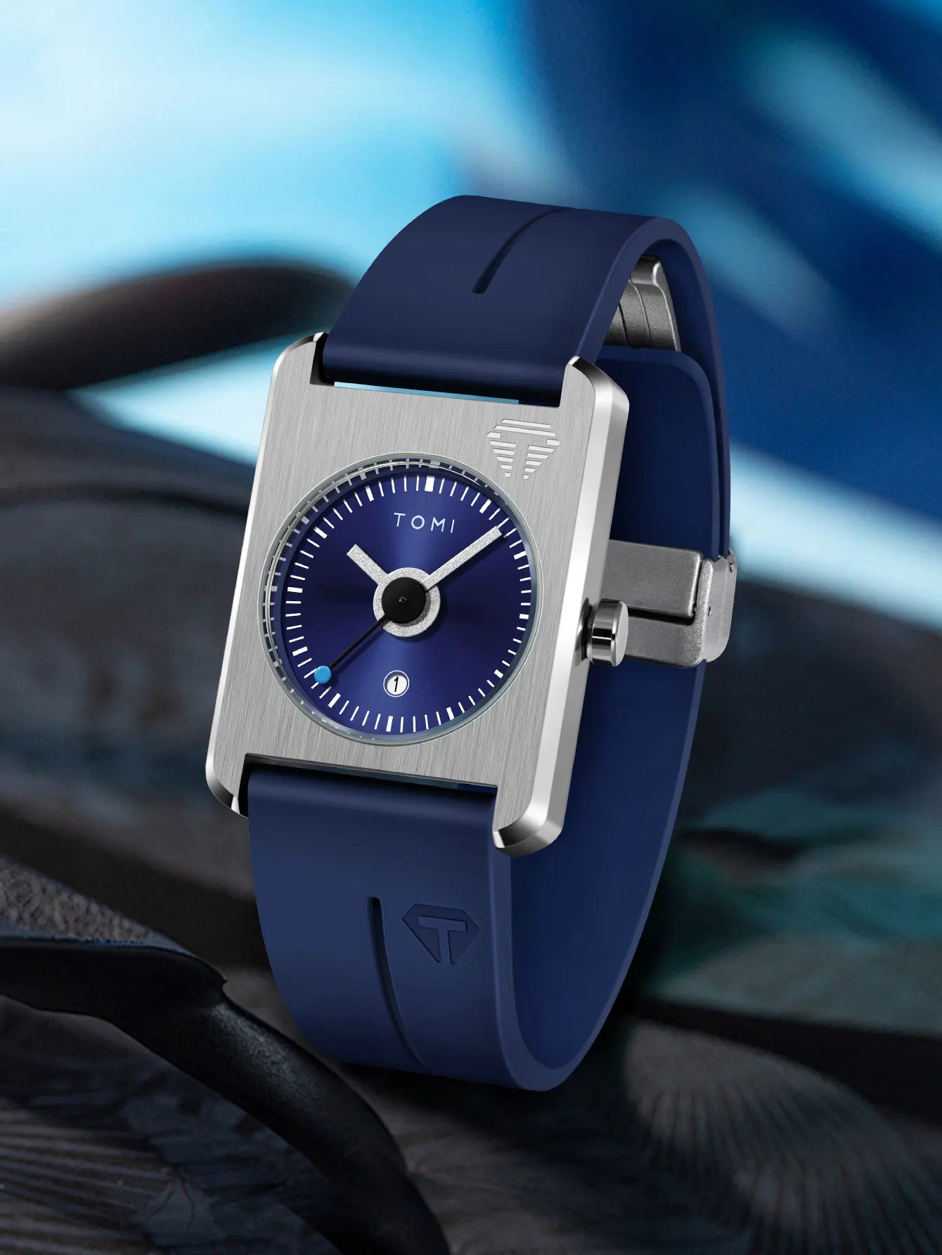 HUGO - Men's fashion watches quartz watches square small dial wrist watches magnetic buckle watches simple leisure watches