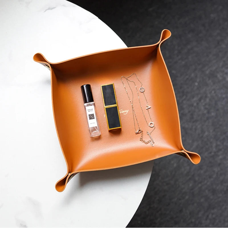 Nordic Leather Desk Tray
