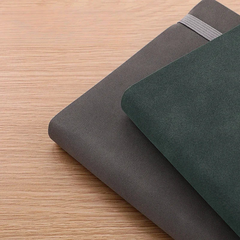 Twain Sheepskin Journal, 256 Pages Sheepskin A5 Notebook Notepad Diary Business Journal Planner Agenda Organizer Note Book Office School Supplies