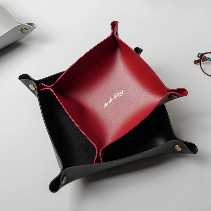 Nordic Leather Desk Tray